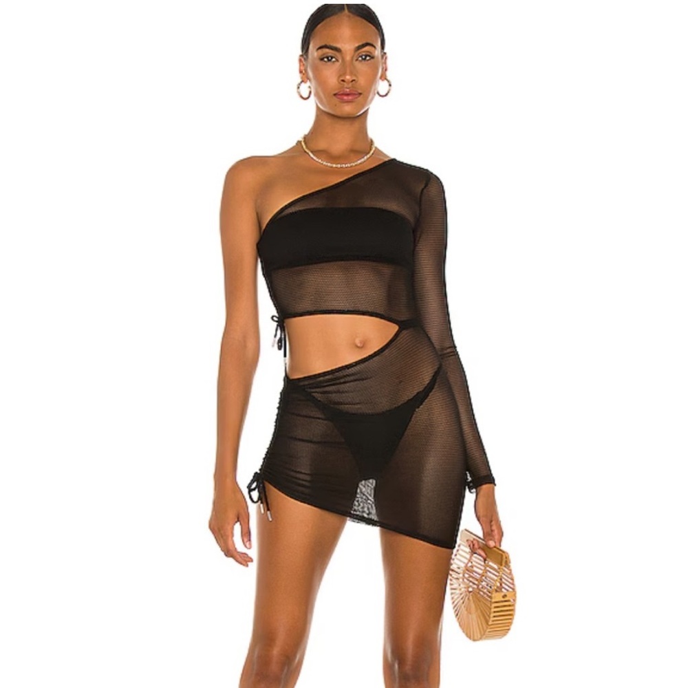 REVOLVE Esme Mini Dress in Black